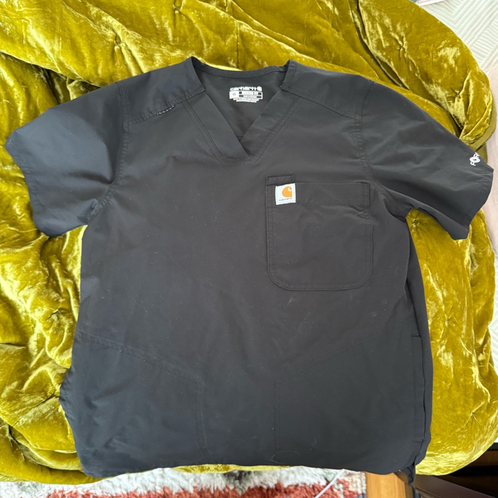 Carhartt Black Scrub Top